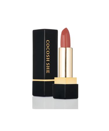 Cocosh She Silk Velvet Lipstick Lipstick 07 Apricot Moisturizing Effect Intense Pigmentation Velvety Lips - Buy Online on GoSupps.com