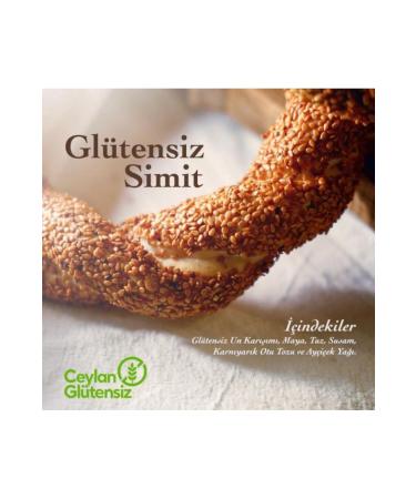 CEYLAN GLUTEN-FREE Ceylan Gluten-Free Gluten-Free Bagel 5 Pieces (110 gr * 5 Pieces)