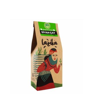 LAZIKA First Harvest Bergamot Flavored Black Tea 350g Clear Double Filtered