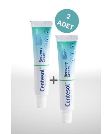 G rkito Centesol - Recovery Cream (Repairing Skin Care Cream - Cica Cream) 2 Pieces 30 G + 30 G