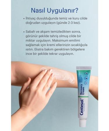 G rkito Centesol - Recovery Cream (Repairing Skin Care Cream - Cica Cream) 2 Pieces 30 G + 30 G - Buy Online on GoSupps.com