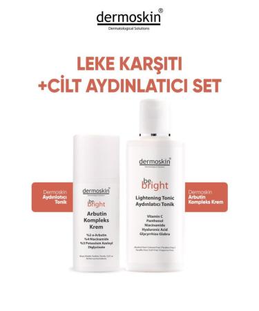 Dermoskin Anti-Spot Set-Arbutin Cream+Brightening Tonic