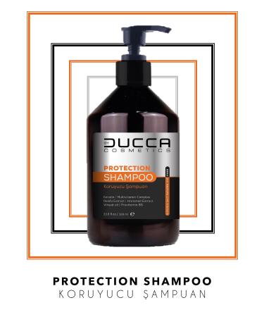 ducca cosmetics Ducca Protective Care Shampoo 500 ml (SALT-FREE - CONTAINS KERATIN) - Buy Online on GoSupps.com