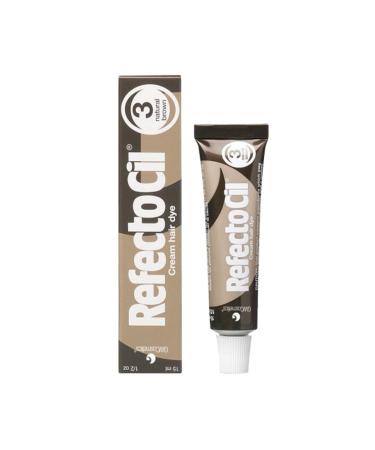 Refectocil Whites Concealer Eyebrow and Eyelash Dye No: 3 Dark Brown 15 ml