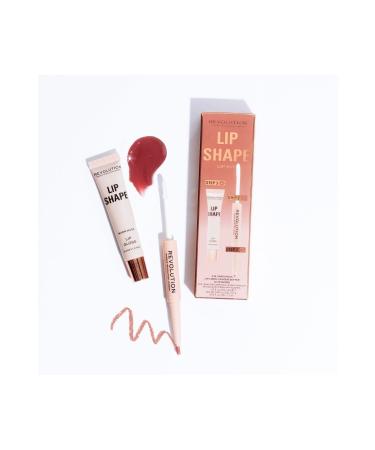 Revolution Lip Shape Lip Kit Rose Pink - Buy Online on GoSupps.com