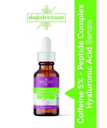 Natural Pharmacy Placenta Botox 30 Day Caffeine 5% + Peptide Complex + Hyaluronic Acid 1% Serum + Vitamin C Serum - Buy Online on GoSupps.com