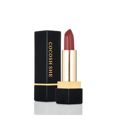 Cocosh She Silk Velvet Lipstick 03 Rosewood Moisturizing Effect Intense Pigmentation Velvety Lips - Buy Online on GoSupps.com