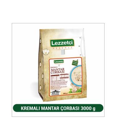 LEZZET Lezzet i Creamy Mushroom Soup 3000 G