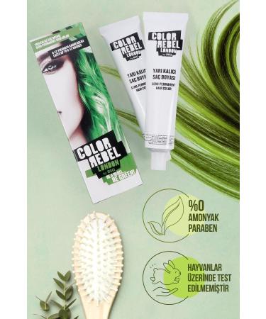 Color Rebel London Color Rebel Paraben & Ammonia Free Green Temporary Hair Dye - Buy Online on GoSupps.com