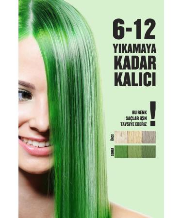 Color Rebel London Color Rebel Paraben & Ammonia Free Green Temporary Hair Dye - Buy Online on GoSupps.com