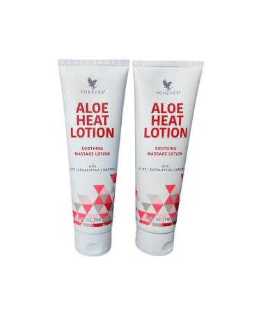 Forever Aloe Heat Lotion 2 Pieces