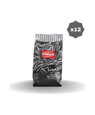 Tad m TADIM BLACK SUNFLOWER SEEDS 180 GR X 12 PIECES