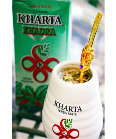 P PORE Mate Tea 250 Gr + Kharta Green Leaf Mate Tea 250 gr - Buy Online on GoSupps.com