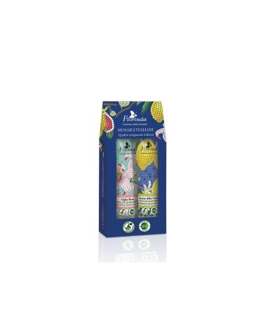 Florinda Mosaic Lemon and Rose Scented Shampoo 2x30ML Set of 2