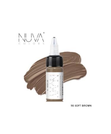 nuva colors Soft Brown Eyebrow Dye 15ml