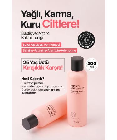 NAEXY Firming and Anti-Aging Collagen Toner NAEXY KOREA Phyto Collagen Recovery Toner 200ml - Buy Online on GoSupps.com