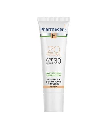 Pharmaceris F Mineral Mattifying Liquid Dermo-foundation 20 Natural Spf30 30 Ml PSSNS725