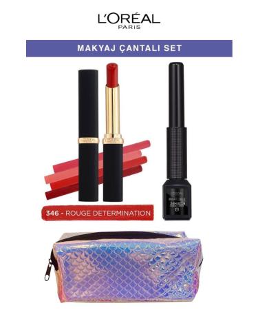 L'Oreal Paris Loreal Paris Color Riche Intense Volume Matte Lips and Matte Eyeliner Makeup Set 346