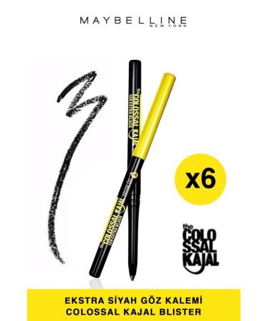 Maybelline New York Argan Oil Eyeliner Set X6
