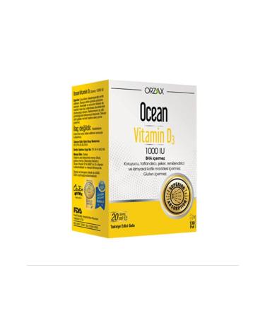 Ocean Orzax Vitamin D3 Spray 20 ml