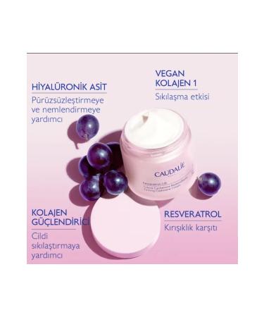Caudalie Resveratrol-lift Firming Cashmere Day Cream 50ml - Buy Online on GoSupps.com