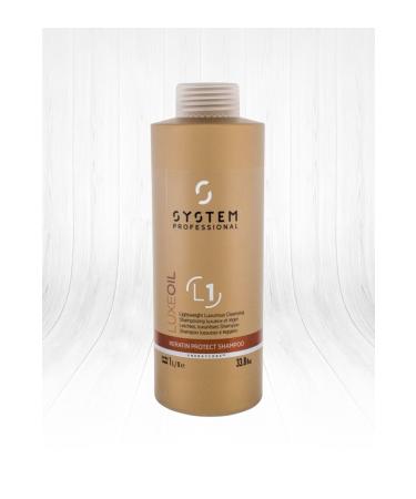 wella Professionals Argan and Keratin Shine Shampoo without Weighing the Hair 1000ml.