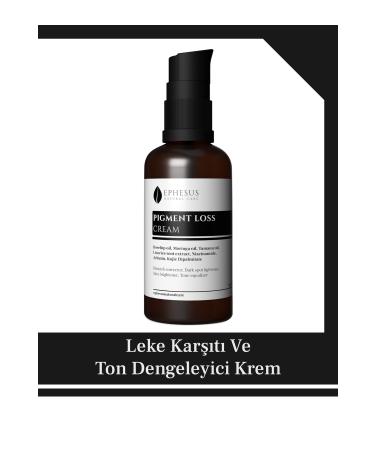 Ephesus Natural Care Anti-Stain and Tone Balancing Cream Pigment Loss Cream