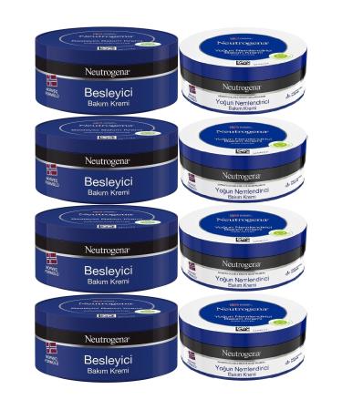 Neutrogena Norwegian Formula Care Cream 200 Ml (mixed 8 Piece Set Nourishing and Intensive)