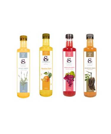 S heylaana Natural Lavender Tangerine Red Grape and Carob Vinegar 500 ml