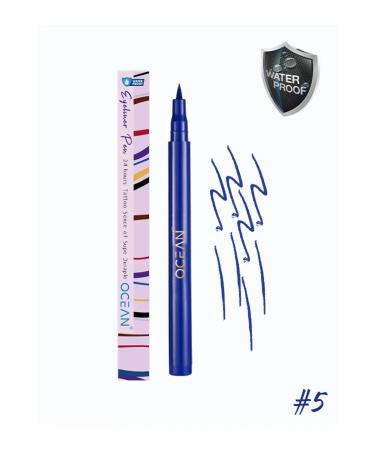 Lux Cosmetics Blue Eyeliner Liquid Pencil Eyeliner Waterproof Intense Pigment
