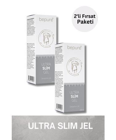 Bepure Firming Gel Cellulite and Stretch Mark Eliminator Ultra Slim Gel 500ml (2X250ML)