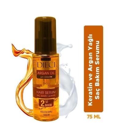 Dieci Dieci Hair Care Serum 75 ml Argan Oil-keratin