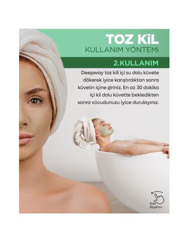 Deep Way Deepway Bentonite Powder Clay Acne Net: 175 gr - Buy Online on GoSupps.com