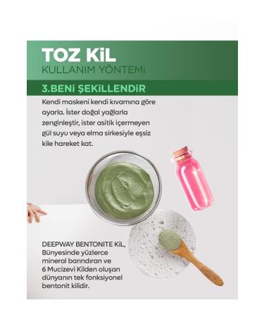 Deep Way Deepway Bentonite Powder Clay Acne Net: 175 gr - Buy Online on GoSupps.com