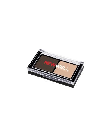 New Well Porcelain Make Up 2-pack Eyeshadow Palette No03 - Buy Online on GoSupps.com