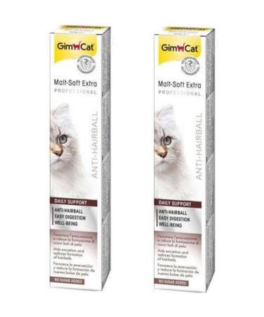 Gimcat Malt-soft-extra Hairball Control Cat Paste 20 gr * 2 Pieces