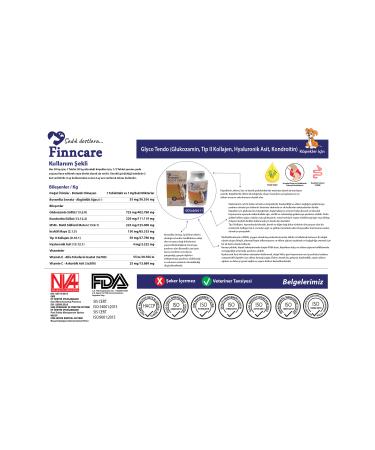FINNCARE Glycotendo For Dogs - Buy Online on GoSupps.com