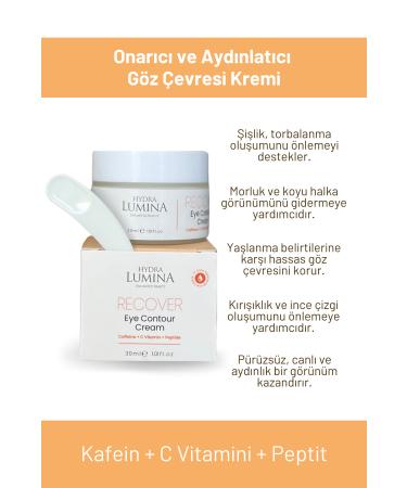 HYDRA LUMINA Recover Repairing and Brightening Eye Contour Care Cream 30ml - Buy Online on GoSupps.com