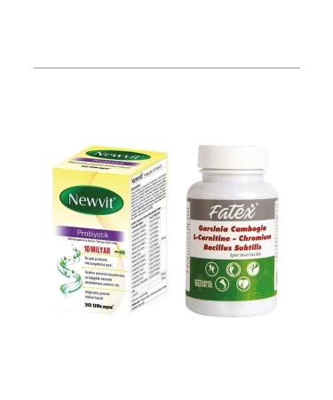 Newvit Fatex Capsule + Probiotic Capsule - Buy Online on GoSupps.com