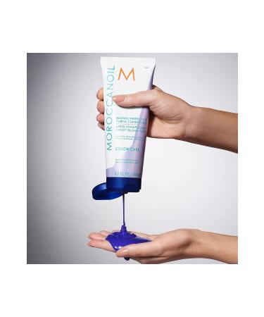 Moroccanoil Blonde Perfecting Purple Anti-Orange Darkening Hair Care Cream 200ml