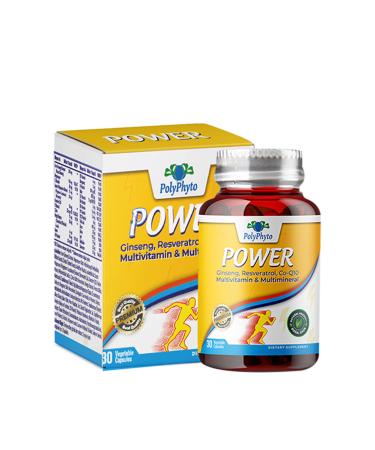 PolyPhyto Power Multivitamin and Mineral 30 Capsules