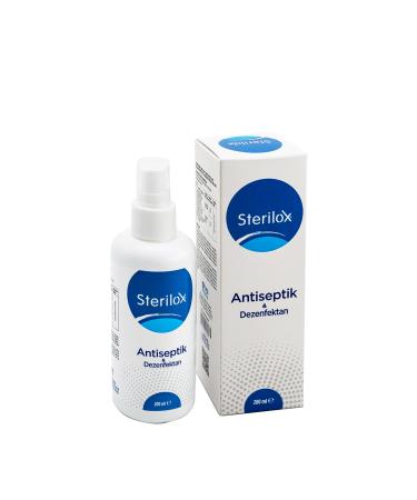 Sterilox Antiseptic & Disinfectant Wound Cleaning and Care Solution (HYPOCHLOROUS) 200 ml