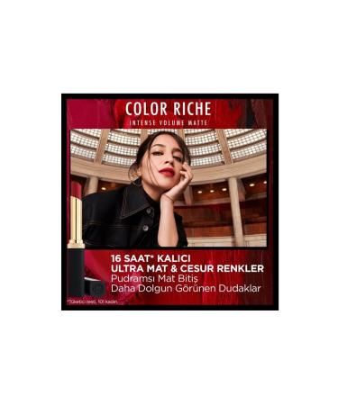 L'Oreal Paris Color Riche Intense Volume Matte Lips and Matte Eyeliner Makeup Set 640 - Buy Online on GoSupps.com