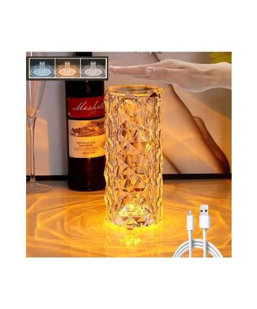 Rosa Crystal Lamp