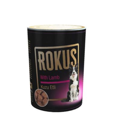 Rokus Lamb Meat Dog Canned Food 410GR 12 Pack