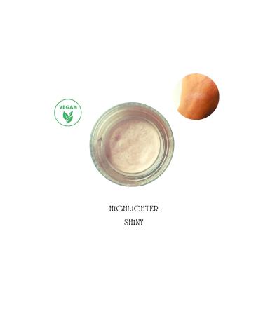 Mabinu Cosmetic Cream Highlighter Illuminating Shiny - Light Pink