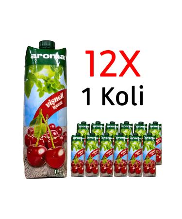 Aroma Nectar Cherry Fruit Juice 1L 12 Pieces