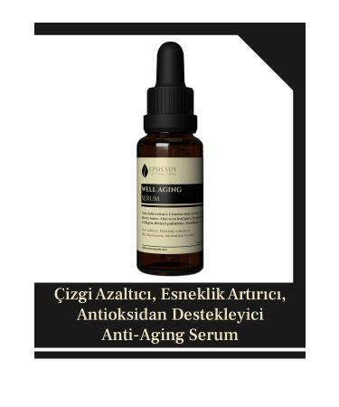 Ephesus Natural Care Line Reducer Elasticity Enhancer Antioxidant Supporter Anti-aging Serum Well Aging Serum
