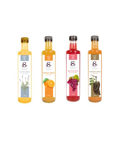 S heylaana Natural Lavender Orange Red Grape and Carob Vinegar 500 ml