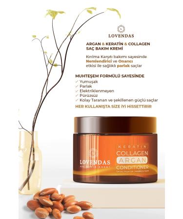 Lovendas Repairing Hair Care Cream for Easily Breaking and Falling Hair 250ml - Buy Online on GoSupps.com